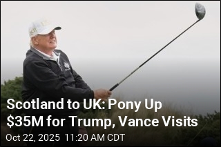 Scotland to UK: Pony Up $35M for Trump, Vance Visits