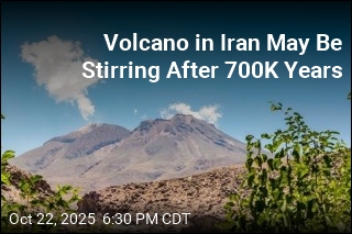 Data Suggests Pressure Is Building in Iranian Volcano