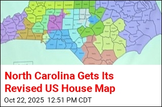 North Carolina Gets Its Redrawn US House Map