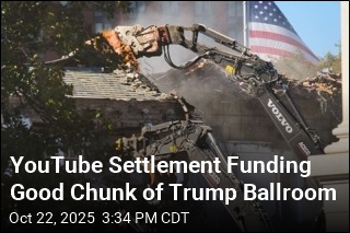 YouTube Settlement Funding $22M Slice of Trump Ballroom
