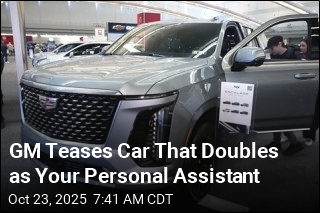 GM Teases Car That Will Pick Up Your Dry Cleaning