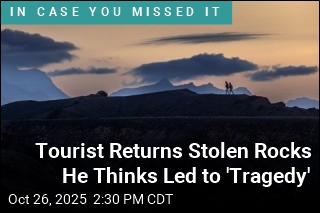 Tourist Returns Stolen Rocks He Says Brought Him &#39;Bad Luck&#39;