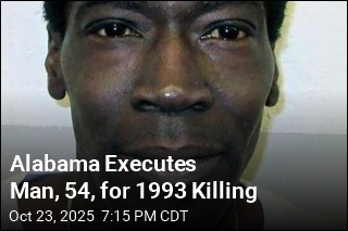 Alabama Executes Man, 54, for 1993 Killing