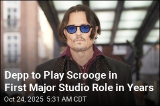 Depp to Play Scrooge in First Major Studio Role in Years
