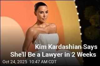 Kim Kardashian Says She&#39;ll Be a Lawyer in 2 Weeks