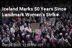 Iceland Marks 50 Years Since &#39;Women&#39;s Day Off&#39; Strike