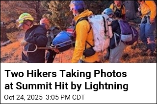 Two Hikers Hit by Lightning While Taking Summit Photos