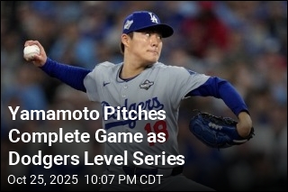 Yamamoto Pitches Complete Game as Dodgers Level Series