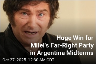 Milei&#39;s Far-Right Party Wins Big in Argentina Midterms