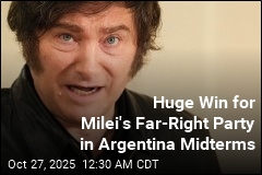 Milei&#39;s Far-Right Party Wins Big in Argentina Midterms