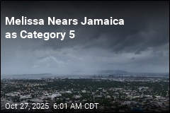 Melissa Nears Jamaica as Category 5