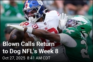 Reffing Blunders Highlight NFL&#39;s Week 8