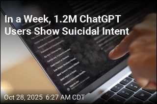 In a Week, 1.2M ChatGPT Users Show Suicidal Intent