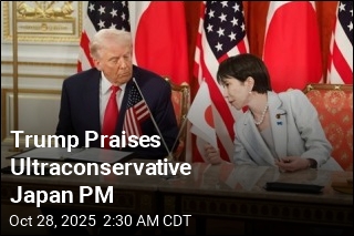 Trump Praises Ultraconservative Japan PM
