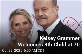 Kelsey Grammer Welcomes 8th Child at 70