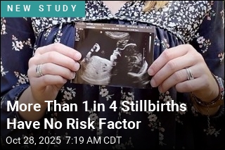 More Than 1 in 4 Stillbirths Have No Risk Factor