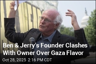 Ben &amp; Jerry&#39;s Founder Clashes With Owner Over Gaza Flavor