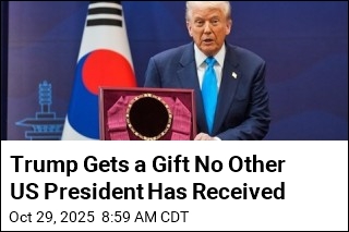 Trump Gets a Gift No Other US President Has Received