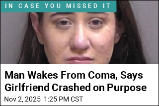 Dying Man Says Girlfriend Crashed Their Car on Purpose