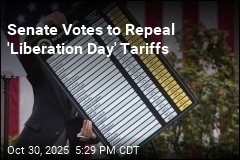 Senate Votes to Repeal &#39;Liberation Day&#39; Tariffs