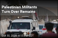 Palestinian Militants Turn Over Remains