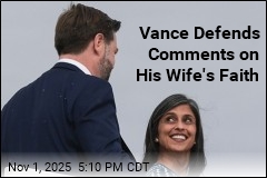 Vance Sticks to Hope His Wife Will Convert