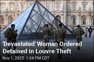 &#39;Devastated&#39; Woman Ordered Detained in Louvre Theft