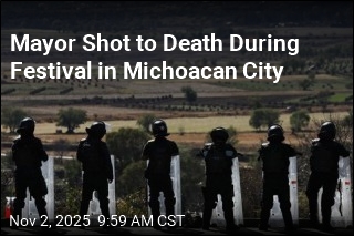 Mayor Shot to Death During Festival in Michoacan City