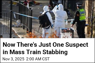 After Train Stabbing, Now There&#39;s Only One Suspect