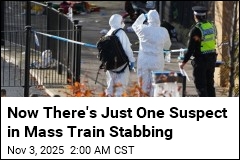 After Train Stabbing, Now There&#39;s Only One Suspect