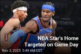 NBA Star&#39;s Home Targeted on Game Day