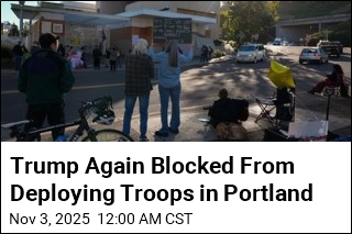 Judge Again Bars Trump From Deploying Troops in Portland