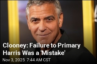 Clooney: Replacing Biden With Harris Was a &#39;Mistake&#39;