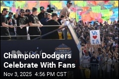 Dodgers, Fans Celebrate Back-to-Back Titles