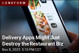 Delivery Apps Might Just Destroy the Restaurant Biz