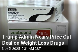 Trump Admin Nears Price Cut Deal on Weight Loss Drugs