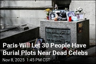 Paris Offers Lottery for Burial Plots Near Dead Celebs