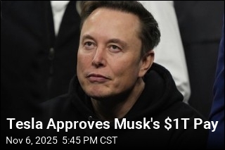 Tesla Shareholders Approve $1T Pay Package for Musk