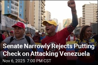 Senate Narrowly Rejects Putting Check on Attacking Venezuela