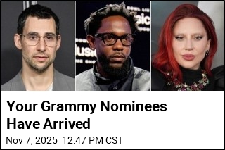 Your Grammy Nominees Have Arrived