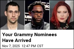Your Grammy Nominees Have Arrived
