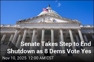 8 Dem Senators Vote With GOP in First Step to End Shutdown