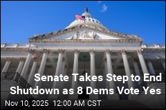 8 Dem Senators Vote With GOP in First Step to End Shutdown