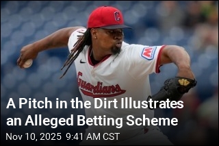 A Pitch in the Dirt Illustrates Alleged Betting Scheme
