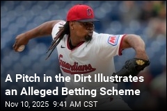 A Pitch in the Dirt Illustrates Alleged Betting Scheme