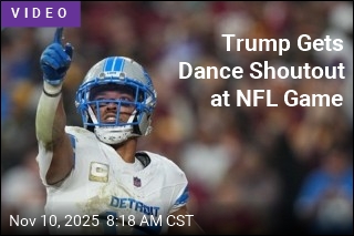 Trump Gets Dance Shoutout at NFL Game