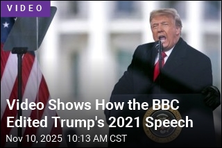 Video Shows How the BBC Edited Trump&#39;s 2021 Speech
