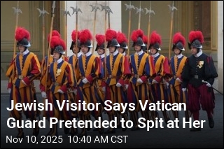 Jewish Visitor Says Vatican Guard Pretended to Spit at Her