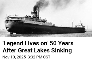 &#39;Legend Lives on&#39; 50 Years After Wreck of the Edmund Fitzgerald