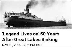 &#39;Legend Lives on&#39; 50 Years After Wreck of the Edmund Fitzgerald